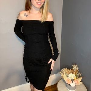 Off the shoulder dress